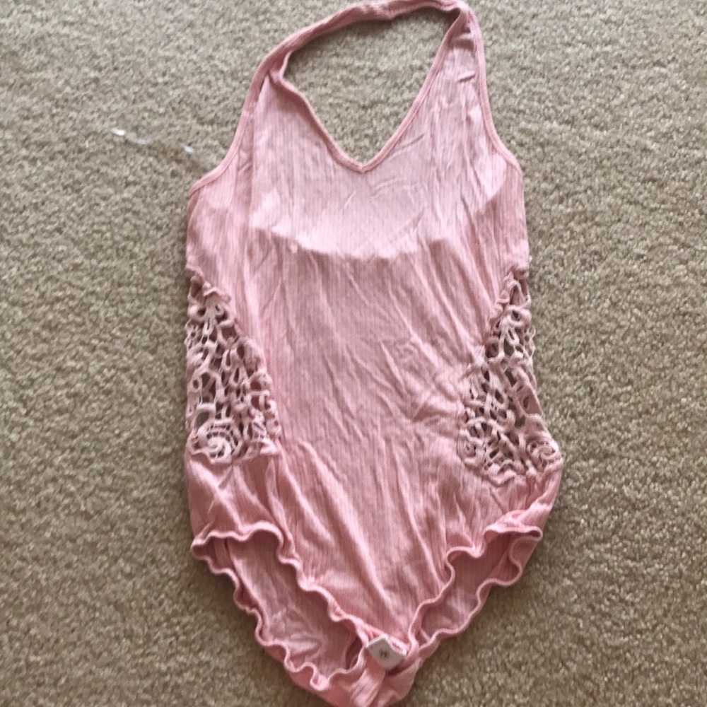 Pink Body Suit